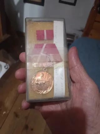 Medalla Rusa Original en Caja