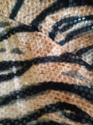 Blazer vintage estampado animal print