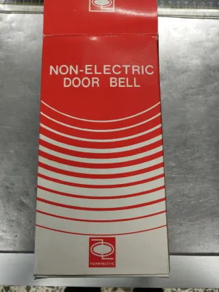 Timbre neumático antiguo de caucho.No es eléctrico