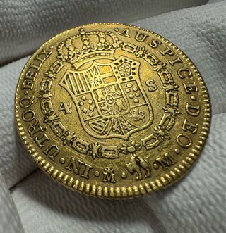 4 Escudos 1788 Oro