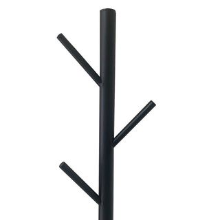 Perchero 8 Colgadores Elegance 167x30 Negro NUEVO