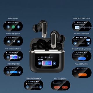 Auriculares Bluetooth con Pantalla Táctil, NUEVOS