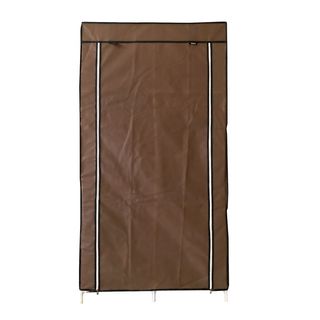 Armario Vestidor Tela Bolsillo 165x88 Marrón NUEVO