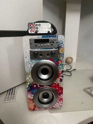 Altavoz Dynasonic Multicolor con Mando