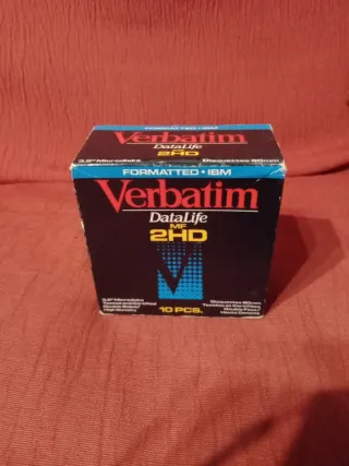 Lote de 11 juegos en Disquetes Verbatim 2HD msdos