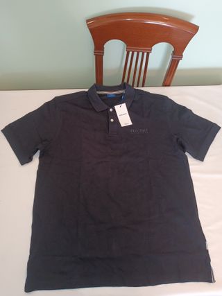 Polo Jack & Jones Hombre Talla M Algodón Negro