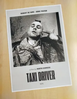Póster de cine TAXI DRIVER (Versión 2)