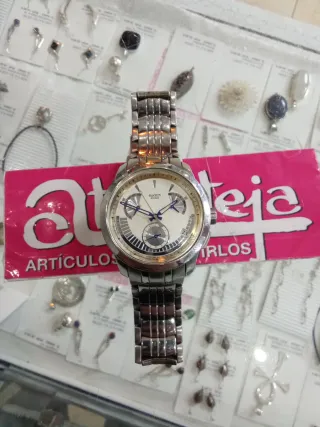 Reloj Swatch SR936SW Plata/Blanco