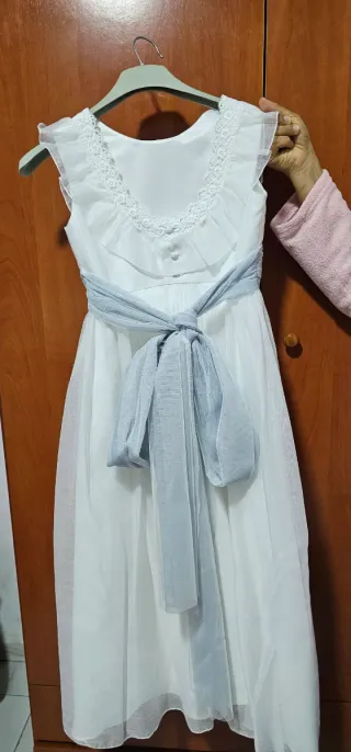 Vestido Comunión Coconut 2025 Blanco talla 110.