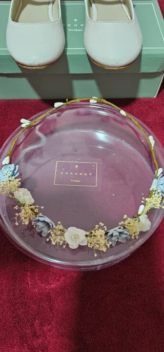 Vestido Comunión Coconut 2025 Blanco talla 110.