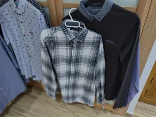 Lote 7 Camisas, 2 polos y 1 jersey. S M