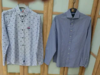 Lote 7 Camisas, 2 polos y 1 jersey. S M