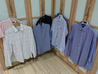 Lote 7 Camisas, 2 polos y 1 jersey. S M