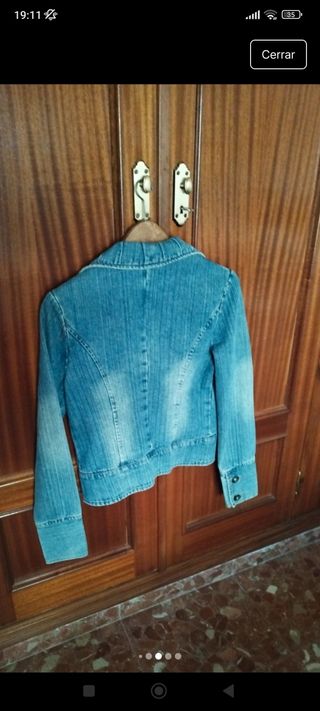 Cazadora tejana mujer