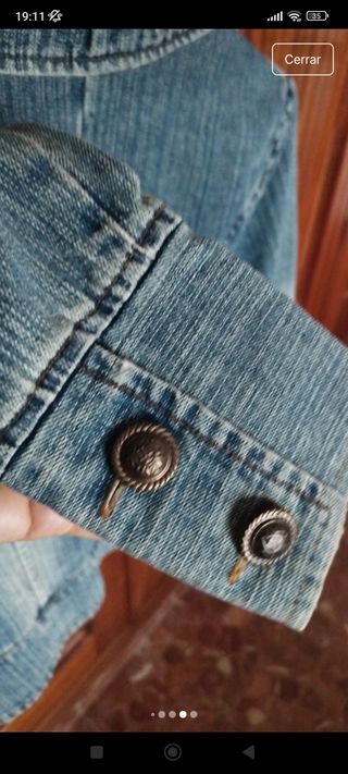 Cazadora tejana mujer