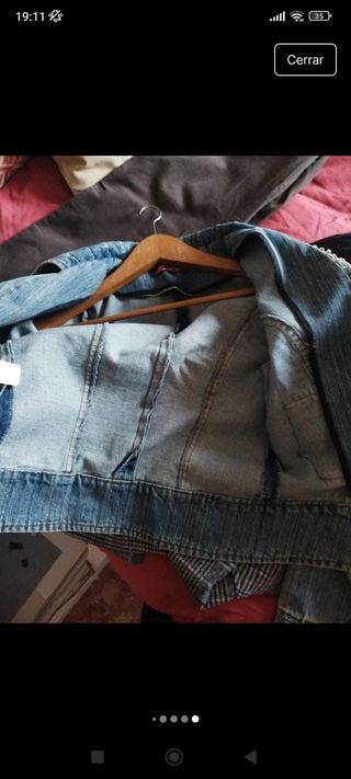 Cazadora tejana mujer