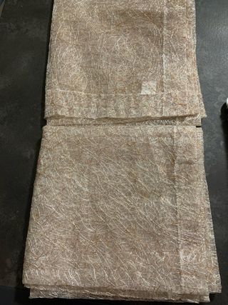 4 Tende 60x240 cm (2 Oro, 2 Argento)