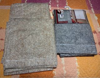 4 Tende 60x240 cm (2 Oro, 2 Argento)