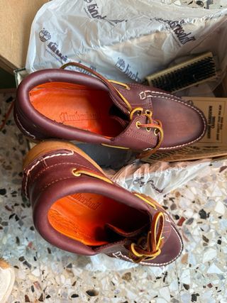 Timberland Scarpe da barca marroni