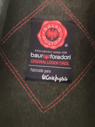 Abrigo Salko Austriaco Talla 44