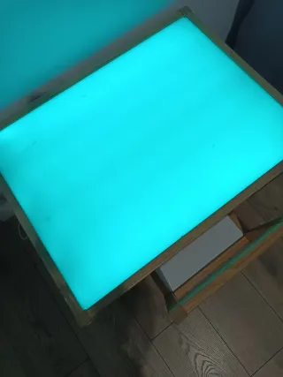 Mesa de luz infantil