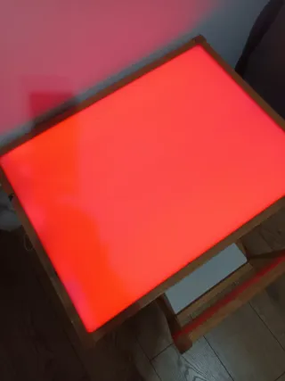 Mesa de luz infantil