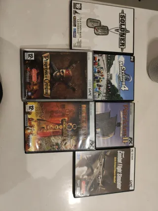 6 Juegos PC Piratas del Caribe