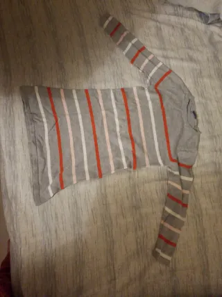 Vestitino bimba 3/6 anni a righe