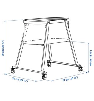 Minicuna IKEA con colchón