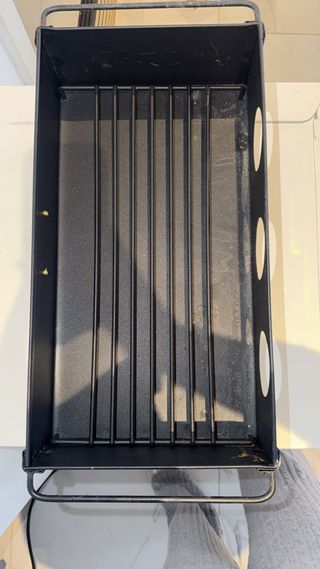 Barbacoa Portátil Negra Metal Nueva