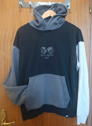 Sudadera Pull&Bear Tricolor Talla S