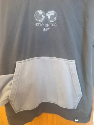 Sudadera Pull&Bear Tricolor Talla S