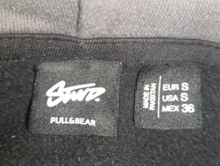 Sudadera Pull&Bear Tricolor Talla S