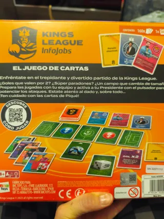 Juego de cartas Kings League InfoJobs