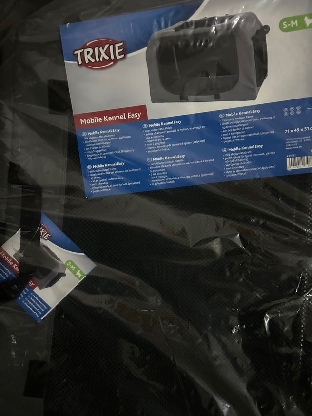 TRIXIE Transportín Caseta Easy Gris