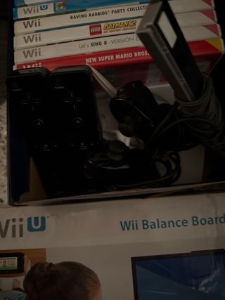 Nintendo Wii U Nera + Wii + Giochi