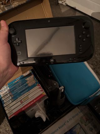 Nintendo Wii U Nera + Wii + Giochi