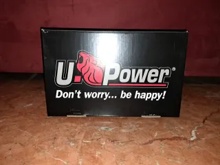 Zapato seguridad de trabajo U-Power negro y azul