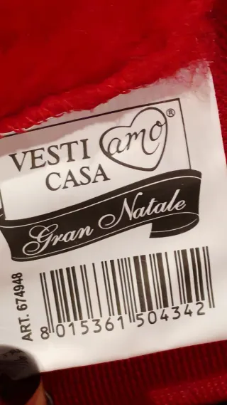 Copribase albero Natale velluto rosso