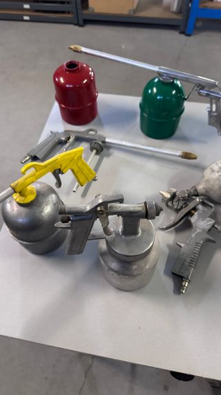 Vários pulverizadores de pintar para compressor