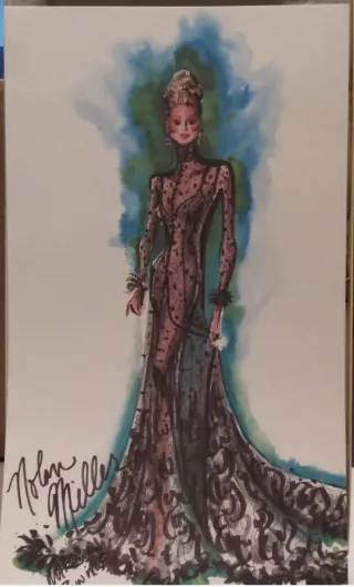 Barbie Sheer Illusion by Nolan Miller NRFB