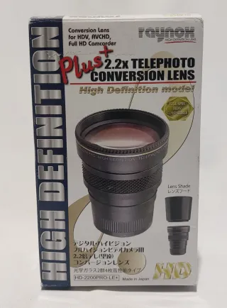 Objetivo Cámara Raynox HD-2200PRO-LE+ 2.2x