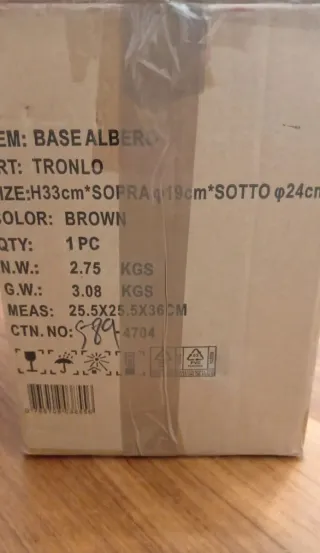 Base tronco per albero