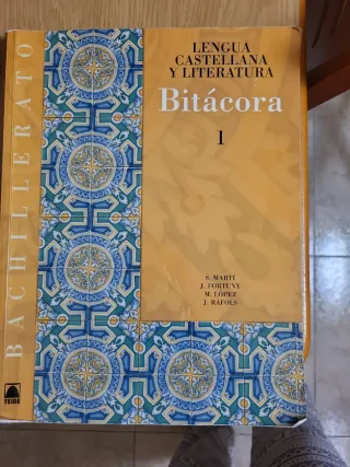 Bitácora 1. Lengua castellana y literatura 1. B...