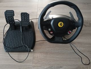 Volante Ferrari Xbox 458 Italia + Pedales