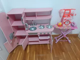 Cocina de Juguete Rosa