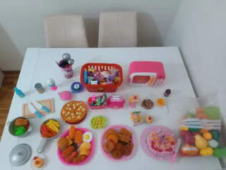 Cocina de Juguete Rosa