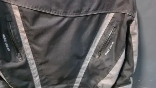 Blusão de Motociclismo Preto e Cinza Marca Try