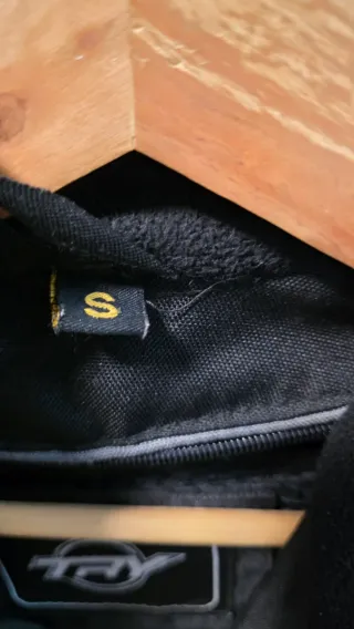 Blusão de Motociclismo Preto e Cinza Marca Try