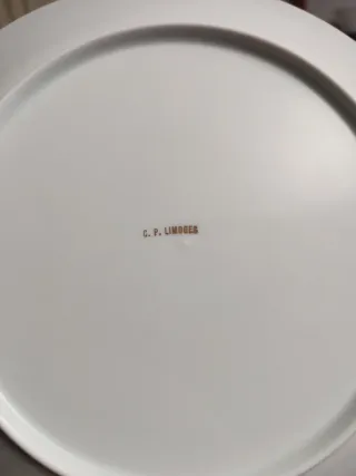 Vajilla 54 componentes Limoges Antigua.